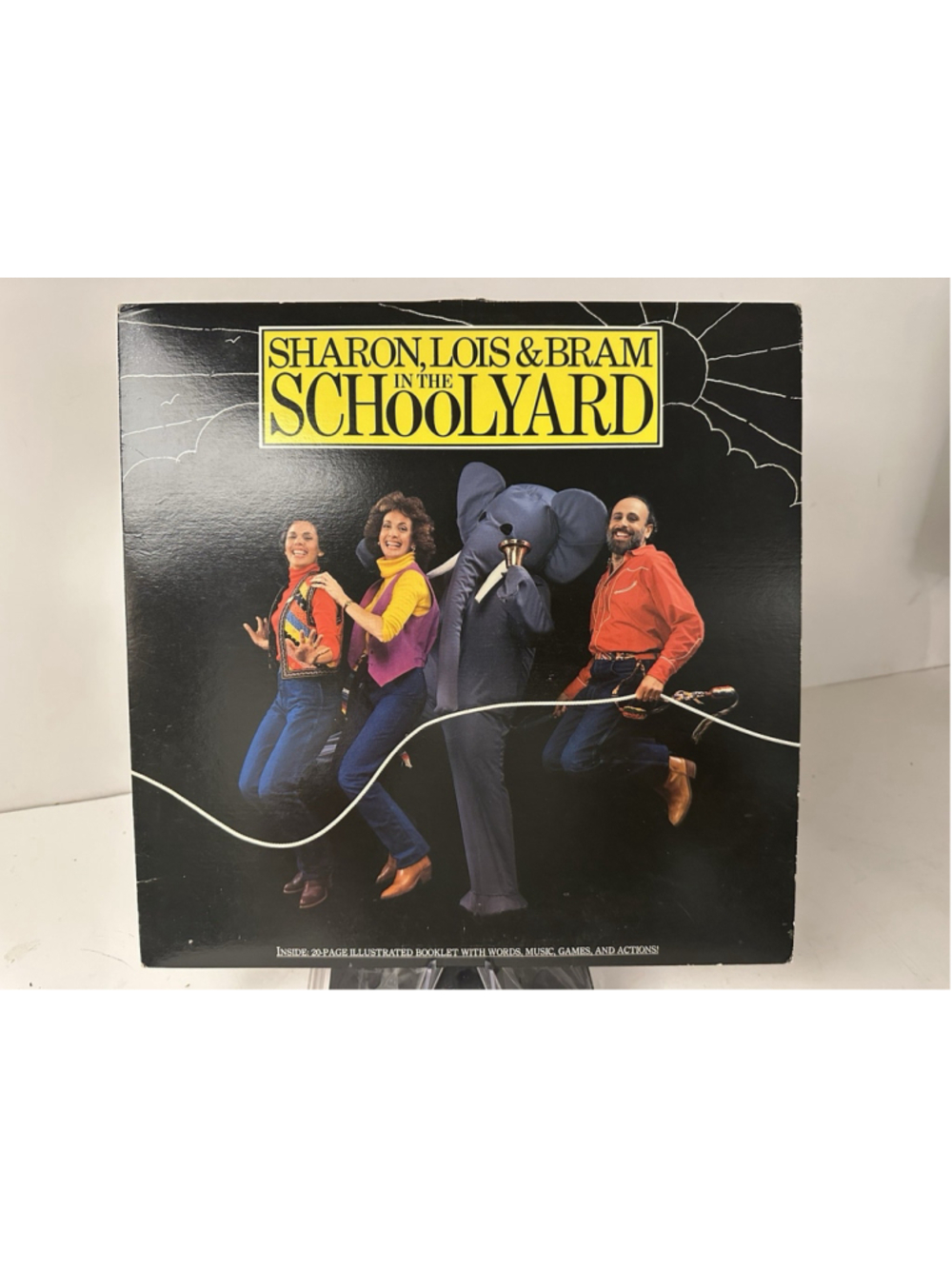 Sharon Lois and Bram In The Schoolyard Vinyl LP Record 1981 Elephant Records